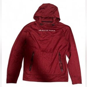 American Eagle Outfitters Maroon Hoodie